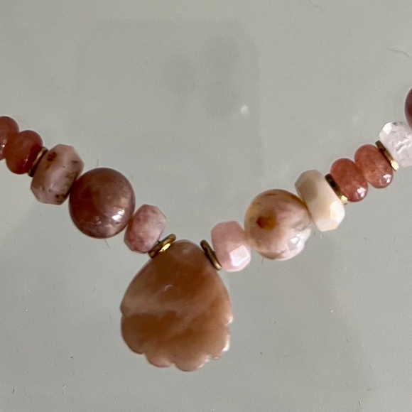 BRINKER & ELIZA Pink Sands Necklace - Picture 6 of 7